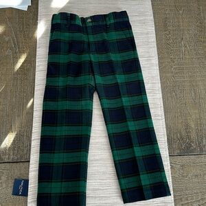 Janie and Jack Tartan Christmas pants!